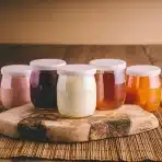 12x MONBOCO 142 ml stekleni kozarčki za jogurt - slika 4