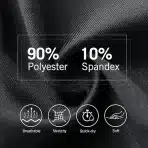 BALEAF moške kolesarske podhlače s 3D podlogo - slika 4