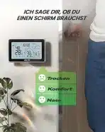BALDR brezžična vremenska postaja z zunanjim senzorjem - slika 5