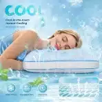KLYVVO vzglavnik iz gel spominske pene 40 × 80 cm - slika 4