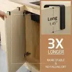 2x KES držalo za kuhinjske brisače za na vrata omarice - slika 3