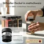 24x EDELHAUS 120 ml stekleni kozarčki za začimbe - slika 5