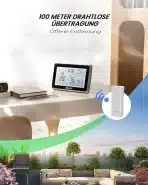 BALDR brezžična vremenska postaja z zunanjim senzorjem - slika 2