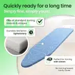 SIMPLYSMOOTH premium prevleka za likalno desko 125×45cm - slika 2