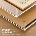4x SANRUI Akrilni organizator za dokumente A4 - slika 5
