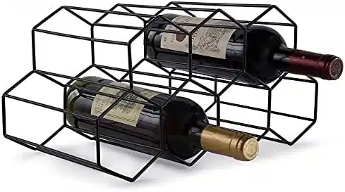 41XT2G8sR L FOMANSH stojalo za vino iz nerjavečega jekla za 7 steklenic - slika 1