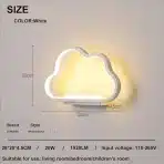 ZTWLEED LED stenska svetilka 20W - slika 5