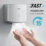 AIKE AK2630S sušilnik za roke 1400W - slika 3