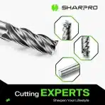SHARPRO CNC spiralni rezkar 6mm z vpetjem 8mm - slika 4