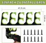 2x BOOSTEADY držalo za ribiške palice stensko ali stropno - slika 5
