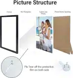 5x JOYSHARE leseni okvirji za fotografije 13×18cm - slika 4