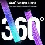 2x AURORIONCG LED svetlobna palica RGBIC 43cm, USB - slika 4