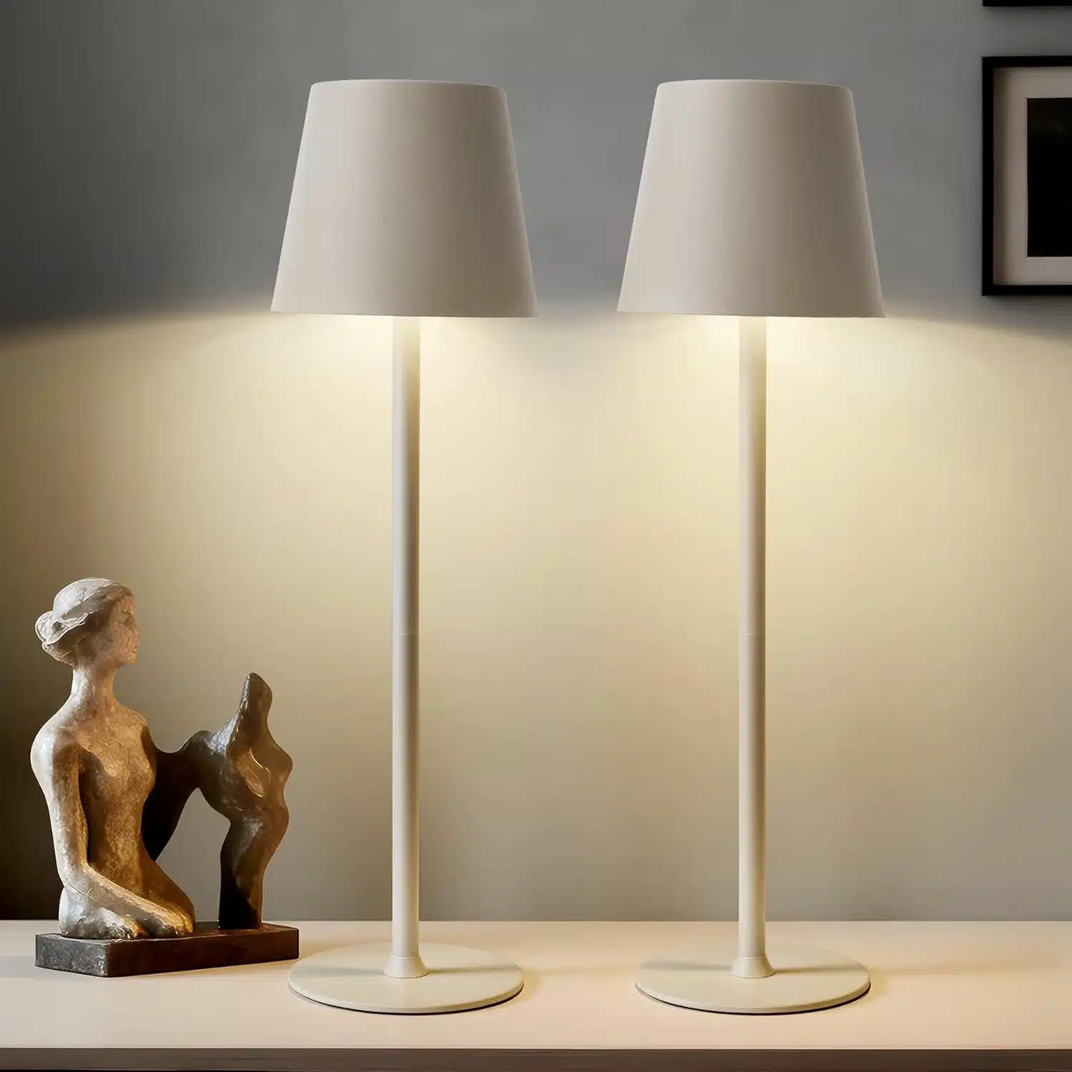 61KmKSxSakL._AC_SL1500 2x BONSERY brezžična LED namizna svetilka+ 3 barvne temperature - slika 1