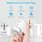 2x FDTEK Zigbee pametna vtičnica 16A z merjenjem porabe - slika 3