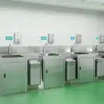 AIKE stenski dozirnik mila iz nerjavečega jekla 1100ml - slika 4