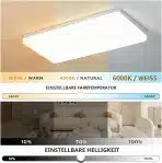 OTREN LED stropna svetilka 52W z daljincem - slika 3