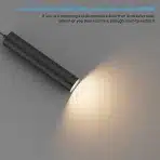 2x Klighten Viseča svetilka GU10 5 W 470 lm 3000 K črna - slika 2