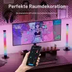 2x AURORIONCG LED svetlobna palica RGBIC 43cm, USB - slika 5