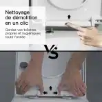 Rainsworth WC Deska D-oblike s Počasnim Zapiranjem - slika 7