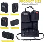 BXBXHD MOLLE organizator za hrbtišče sedeža - slika 3