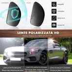 GQUEEN polarizirana lesena sončna očala z UV400 zaščito - slika 5
