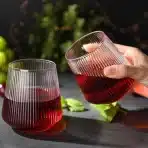 4x hotder Kozarec za vino brez peclja iz Tritana WG200 - slika 5