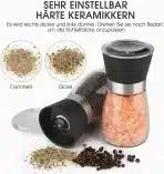 10x Hotder Mlinček za sol, poper in začimbe PG180 180 ml - slika 4