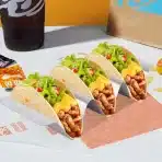 6x AKOLAFE stojala za taco s 3 razdelki 25 × 10 × 4,5 cm - slika 6