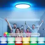 OPPEARL LED stropna svetilka RGB 24W z daljinskim upravljanjem - slika 5