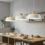 HJXDtech viseča svetilka Bianca 30 cm - slika 6