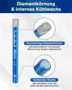 5x Lytool Diamantni sveder za ploščice 6–12 mm - slika 3