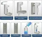 RDJ-DISPENSER stenski dozirnik za milo 500ml - slika 3