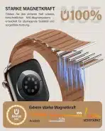 Magnetni pašček za Apple Watch iz najlona - slika 2