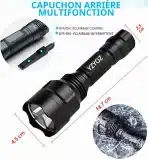 850NM polnilna infrardeča svetilka LED - slika 2