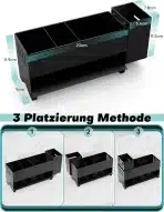 WANTOCORE kovinski organizator za kuhinjsko korito - slika 3