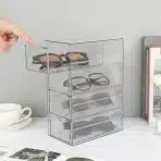 SUMTREE akrilni organizator s 4 predali 25×17×10cm - slika 2