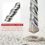 HSAWBIT SDS Max sveder za beton 40×260mm - slika 4