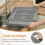 Lifewit organizator za jedilni pribor 51,6 × 42 × 5 cm - slika 3