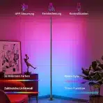 AOUROW LED talna svetilka z daljinskim upravljalnikom RGB 120cm - slika 3