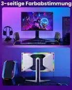 AURORIONCG 4-stranski RGBIC LED osvetlitev ozadja za 65cm monitor - slika 5