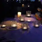 12x VOHOCANDLE stekleni svečniki za čajne svečke - slika 2