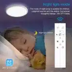 OPPEARL LED stropna svetilka RGB 24W z daljinskim upravljanjem - slika 3