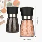 10x Hotder Mlinček za sol, poper in začimbe PG180 180 ml - slika 2