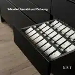 6x KIVY kovinski vložek za predal za začimbe z nastavljivo širino - slika 4