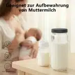 8x OAMCEG stekleničke za sok in smuti 480 ml s pokrovi - slika 6