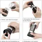 10x Hotder Mlinček za sol, poper in začimbe PG180 180 ml - slika 6