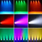 UKING 7x15 W LED luč z premikajočo glavo - slika 4