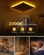 2x BLNAN LED stropna svetilka 18W 1800lm 22cm - slika 3