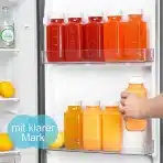 4x Absovetu Steklena steklenica s pokrovom 500 ml - slika 5