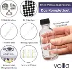 12x VOLILA stekleničke za napitke s pokrovčkom 60ml - slika 2